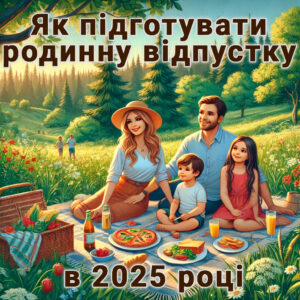Як підготувати родинну відпустку в Україні в 2025 році