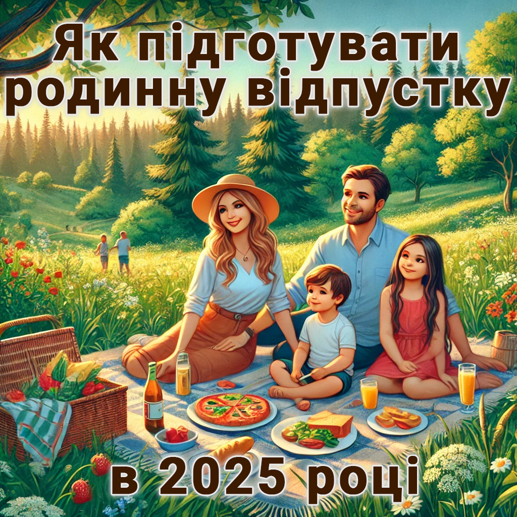 Як підготувати родинну відпустку в Україні в 2025 році